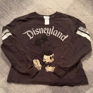 Disneyland Cropped Long Sleeve Tee